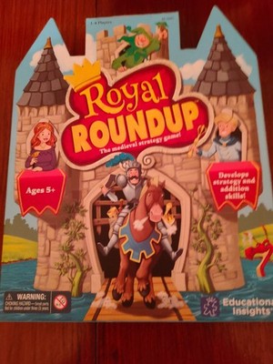 Royal Roundup mittelalterliches Strategie- und Zählspiel komplett sehr guter Zustand kostenloser Versand im Vereinigten Königreich