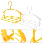  4pcs Pants Hangers Rotatable Closet Storage Organizer Drying Hangers for