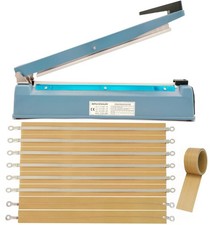 Impulse Heat Sealer 12 Inch 5mm Mylar Bag Seal 12 Inch, Blue