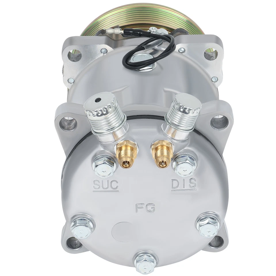 AC A/C Compressor W/ Clutch For 1985 1986 1987 Jeep Cherokee 2.1L - Image 4 of 4