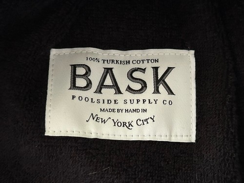 Bask Poolside Frottee Schwarz Jacke Blazer Hello Darling Resort Herren 44 - Bild 3 von 10