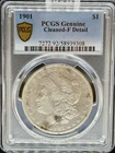 1901 Morgan Dollar F Details PCGS (#PA58939308)