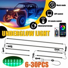 Light Bar Ledstrip Under Car Tube Underglow Underbody System Neon Light Kit6-30x