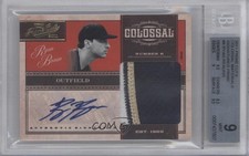 2011 Playoff Prime Cuts Signatures 3/5 Ryan Braun #8 BGS 9 MINT Auto 1p7
