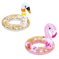 Bestway Schwimmring Schwan 36306 Glitter Kinder 61X58,5Cm PVC
