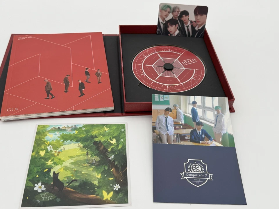 CIX HELLO Chapter 0: Hello Strange Dream Complete In X ver / Version Album CD + - Image 4 of 4
