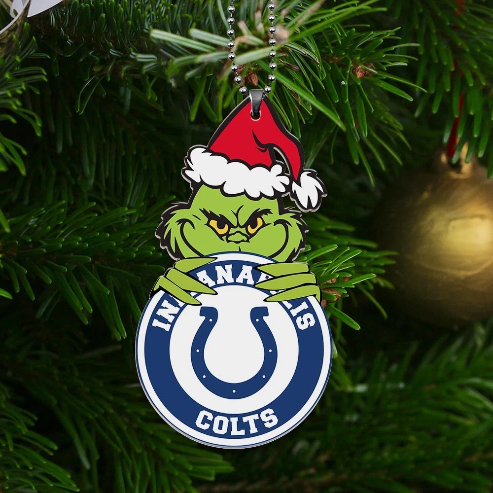 Indianapolis Team Coltss Christmas Ornament, Gift For Fans