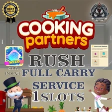 🎲1x SLOTS 🔥 RUSH 🔥 COOKING PARTNERS 🔥 Monopo_Ly Go Full Carry 80k Point 🎲