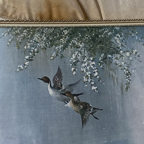 Pair of beautiful Vintage Framed Vernon Ward Duck Bird Blossom Prints 17x13” - Picture 9 of 13