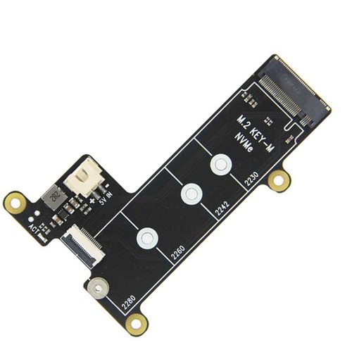 X1001 M.2 NVMe SSD Expansion Board for 5 PCIE to M.2 NVME SSD 2280 22421981 - Afbeelding 4 van 8
