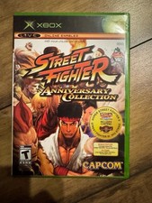 Street Fighter Anniversary Collection (Xbox) - With Manual & Disc (CIB)