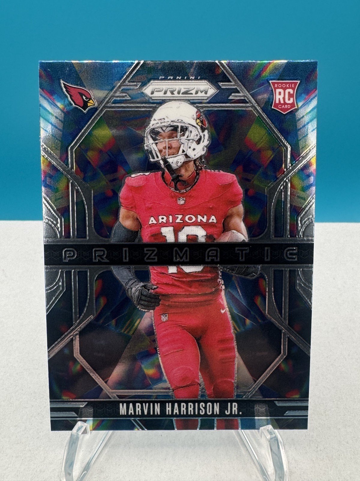 Marvin Harrison Jr. Panini Prizm Prizmatic #12 Base