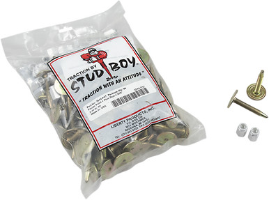 Stud Boy Power Point Plus 1.500'' Studs with Locknuts 96 Pack 2485-P3