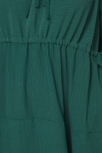 Wallis Green Fit & Flare Dress Womens Daywear Dresses - Picture 5 of 5