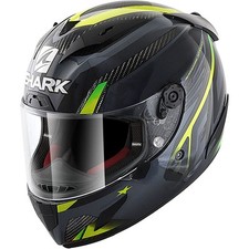 Shark Race R Pro Carbon Integralhelm Aspy Carbon / Anthrazit / Gelb