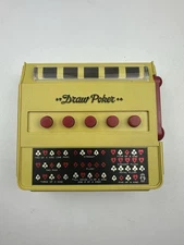 Vintage | Yellow | WACO | Draw Poker | Fully Automatic Battery Game | 1971