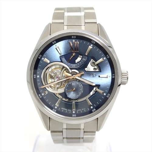 Orient ORIENT Star STAR Contemporary Modern Skeleton Wristwatch Automatic Blue d