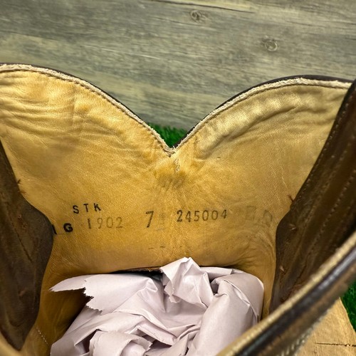 Corral Women - Size 7 - Distressed Tan Stitched Snip Toe Cowboy Boots G1902 - Picture 12 of 12