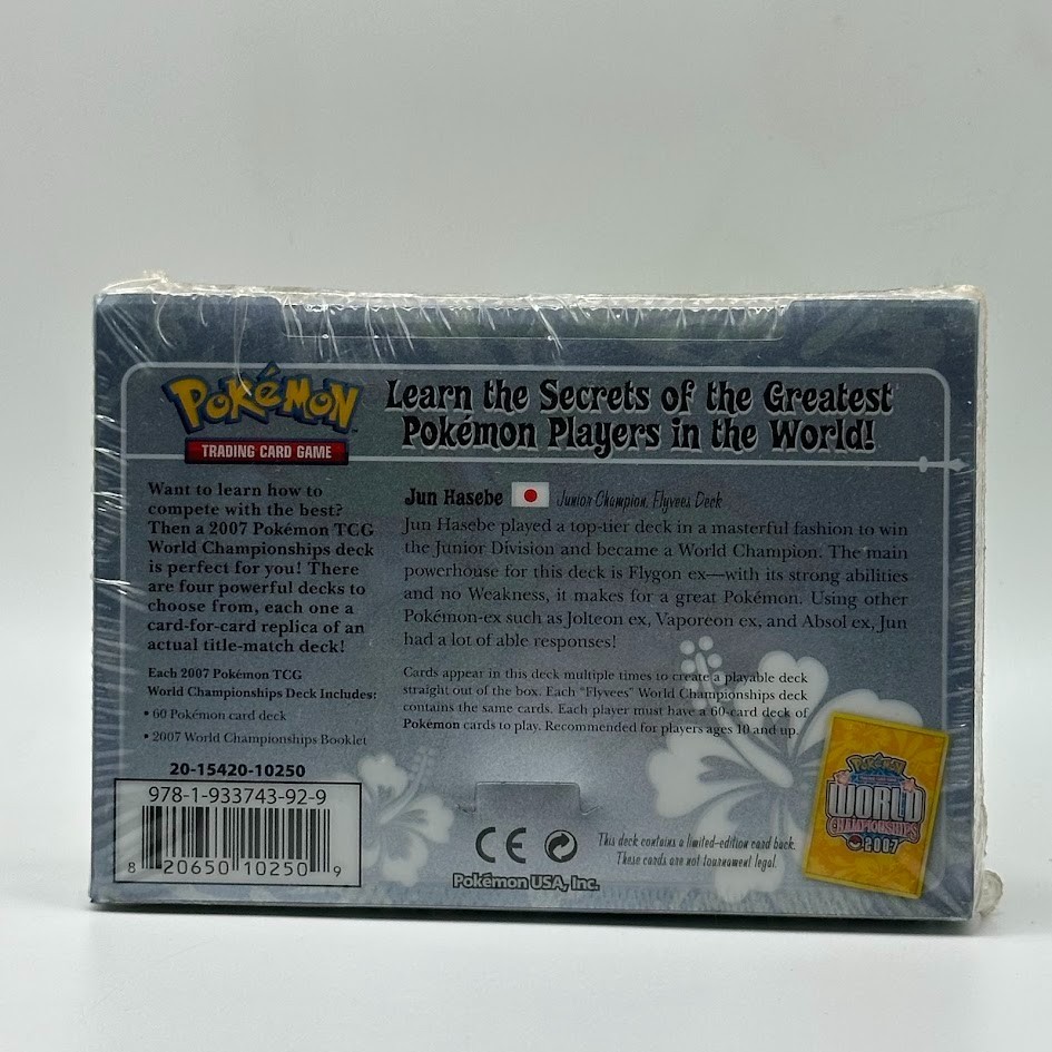 Pokemon 2007 World Championship Deck Tom Roos Legendary