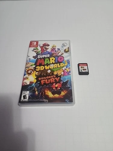 Super Mario 3D World + Bowser's Fury for Nintendo Switch - Complete Case & Cart