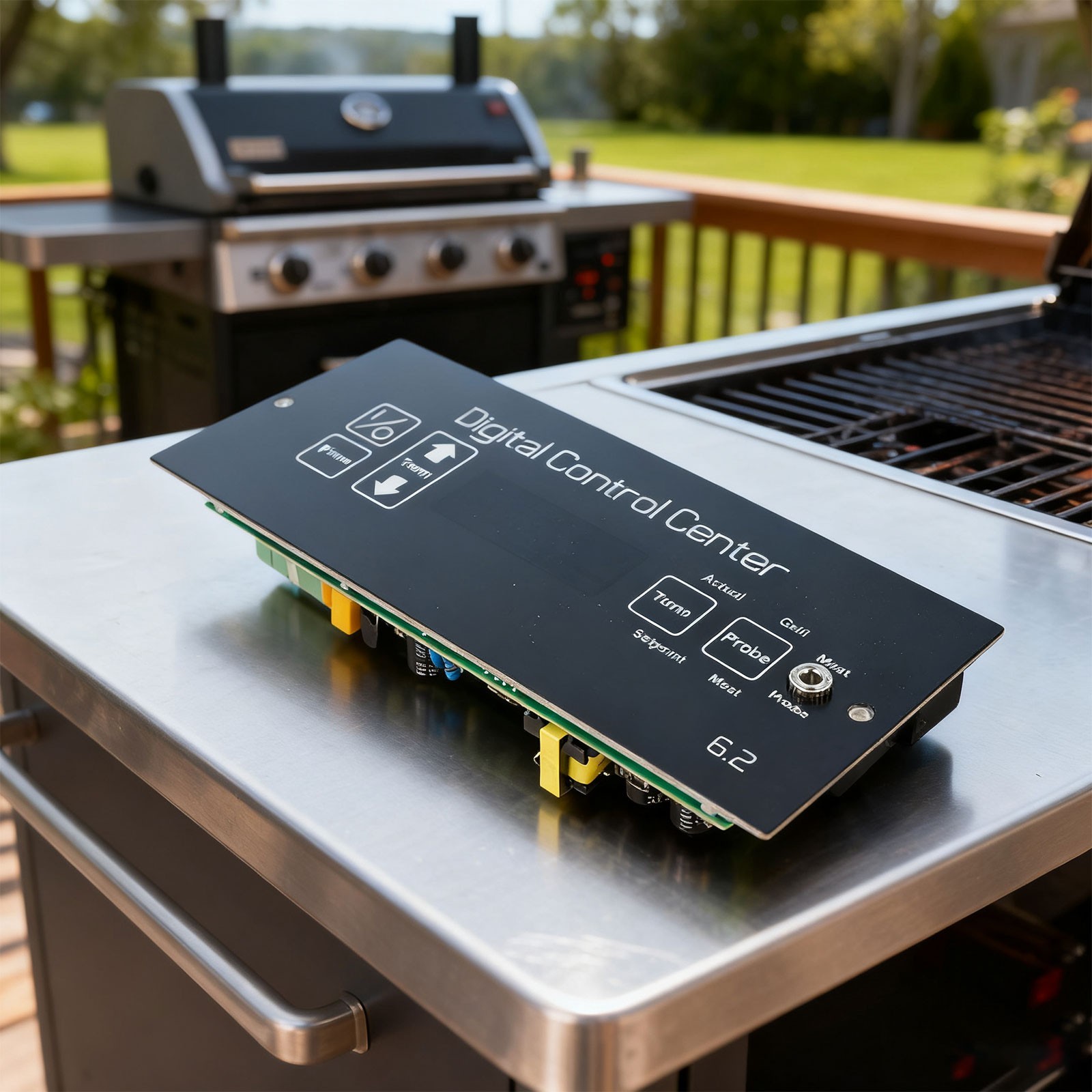 Control Board For Louisiana Pellet Grill With Harness