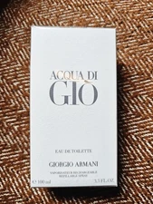 Giorgio Armani Acqua Di Gio Men's Eau de Toilette Spray 3.3 oZ NEW UNOPENED