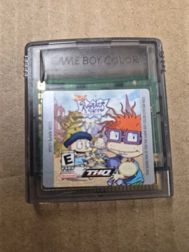Rugrats in Paris The Movie (Nintendo Gameboy Color, GBC) Cartridge Only, TESTED