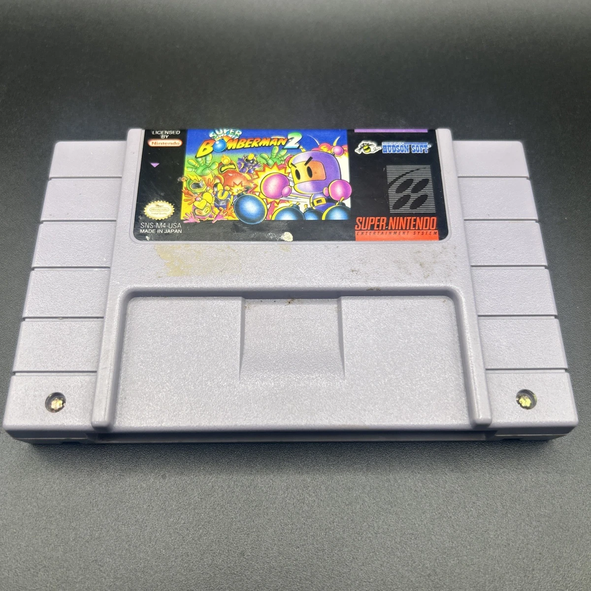 Trader Games - SUPER BOMBERMAN SUPER FAMICOM (SFC) NTSC-JAPAN (COMPLETE WITH REG CARD - GOOD CONDITION OVERALL) on Super famicom