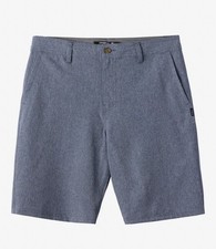O'Neill Hybrid Shorts Mens 34 Blue Relaxed Fit Pockets NWT