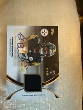 2026 Topps Germie Bernard RC Rookie Patch Auto RPA #05 / 99 Steelers