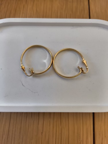 Modeschmuck Ohrringe - Neu! Goldfarben, Clips