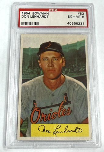1954 Don Lenhardt [.966/ .983 Field Avg.] #53