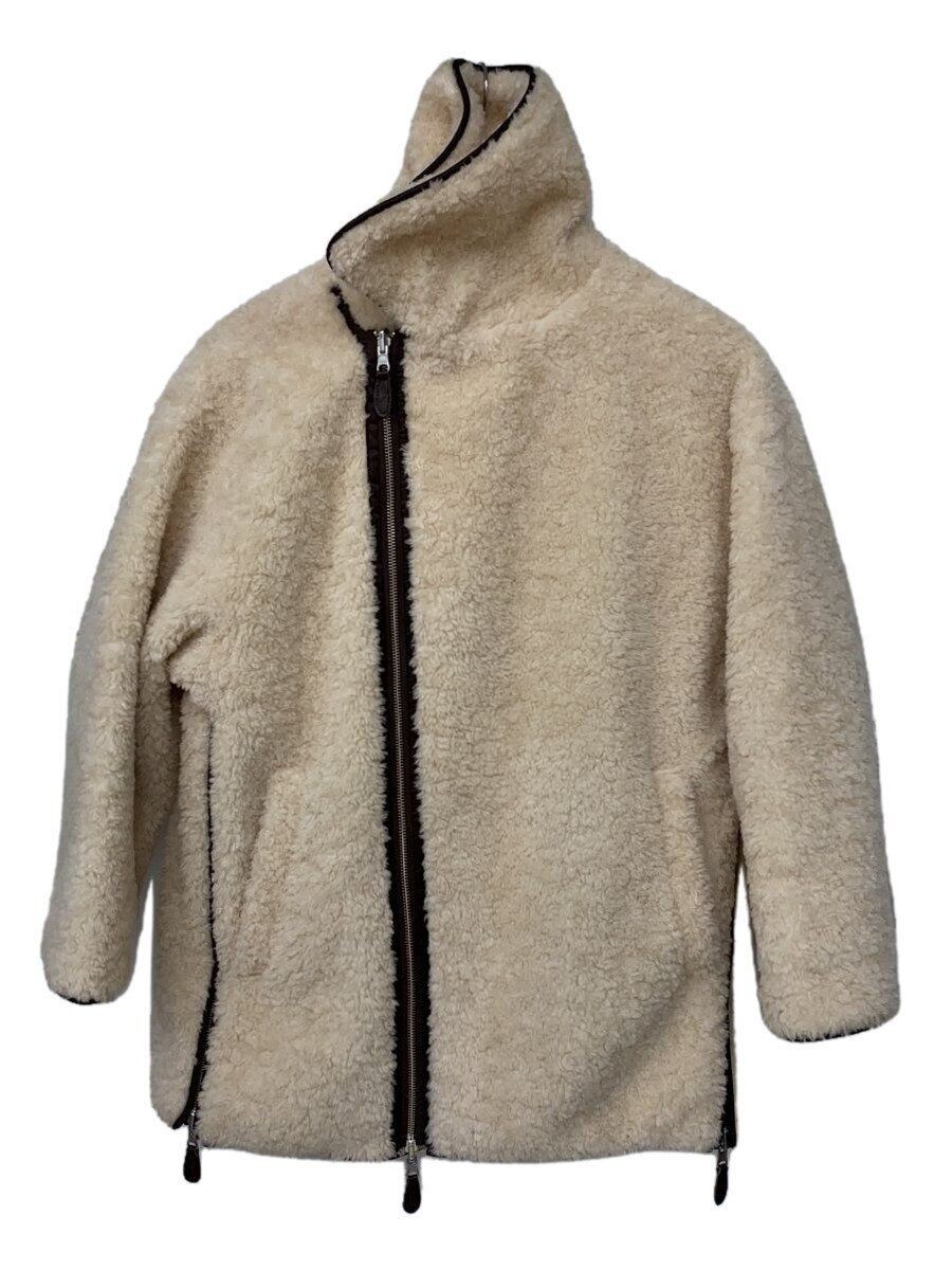 CASA FLINE altra giacca OMAGGIO lana panna tinta unita 1214307007 acciaio inox usata