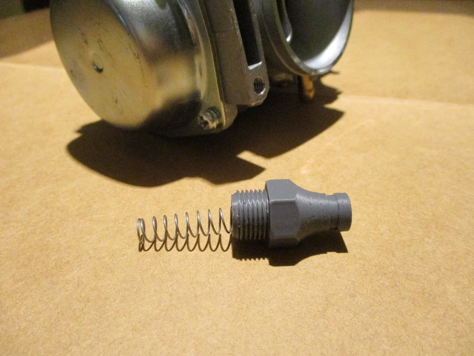 Estantería del cable de la válvula de arranque en frío de la tuerca Enricher del estrangulador para Honda ATC CRF TRX Foto 3 de 4