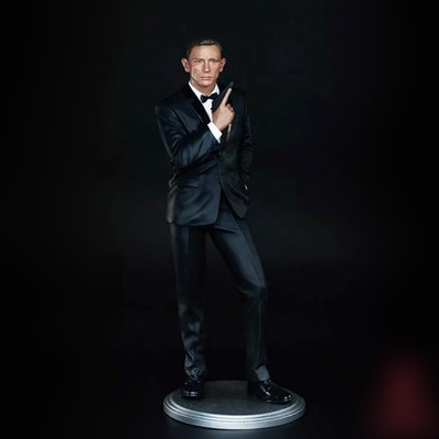 James Bond 1/24 Scale Resin Figure Model Kit Unassembled Unpainted Statue toy