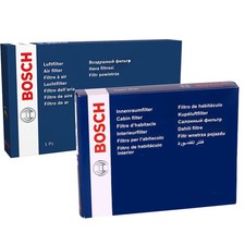 BOSCH Inspektionspaket InnenraumFilter für Nissan Primera Kombi WP12 P12