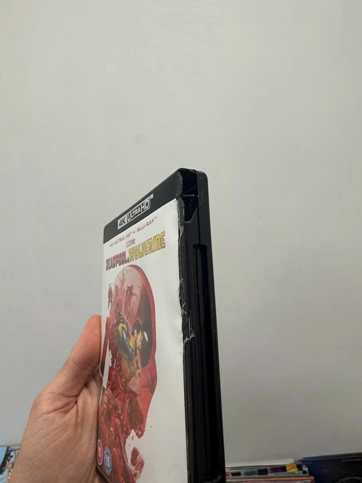 Deadpool & Wolverine (4K UHD / Blu-Ray) Marvel - Damaged Case See Pics - Image 3 of 4