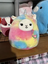 Squishmallow Lucy May the Llama Pegacorn NWT 8" INCH Kellytoy Plush Wildlife