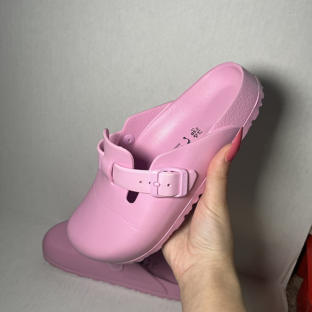 Womens Birkenstock Boston EVA Clog - Fondant Pink 36 | eBay
