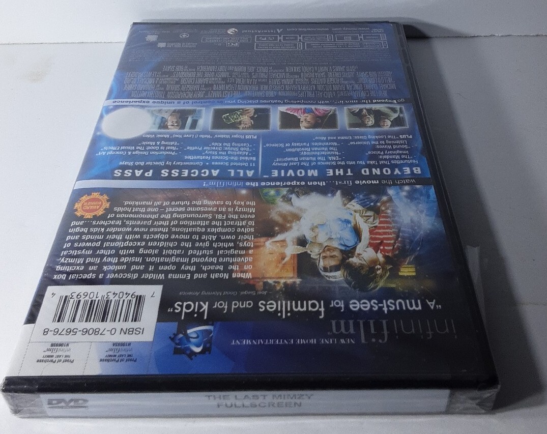 The Last Mimzy (DVD, 2007, Full Frame) for sale online | eBay