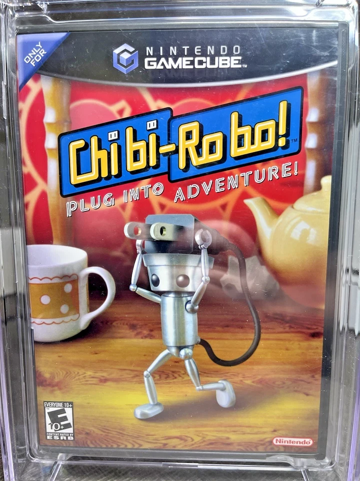 Nintendo GameCube CHIBI ROBO - CGC 9.4 A NEW SEALED - RARE GRADE! - Image 4 of 4
