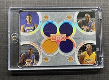 2005-06 Topps Luxury Box Quad Jersey KOBE BRYANT, Odom, BROWN, Bynum /193 Lakers