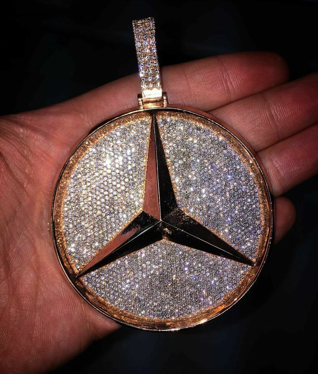 Mercedes diamond pendant Clearance
