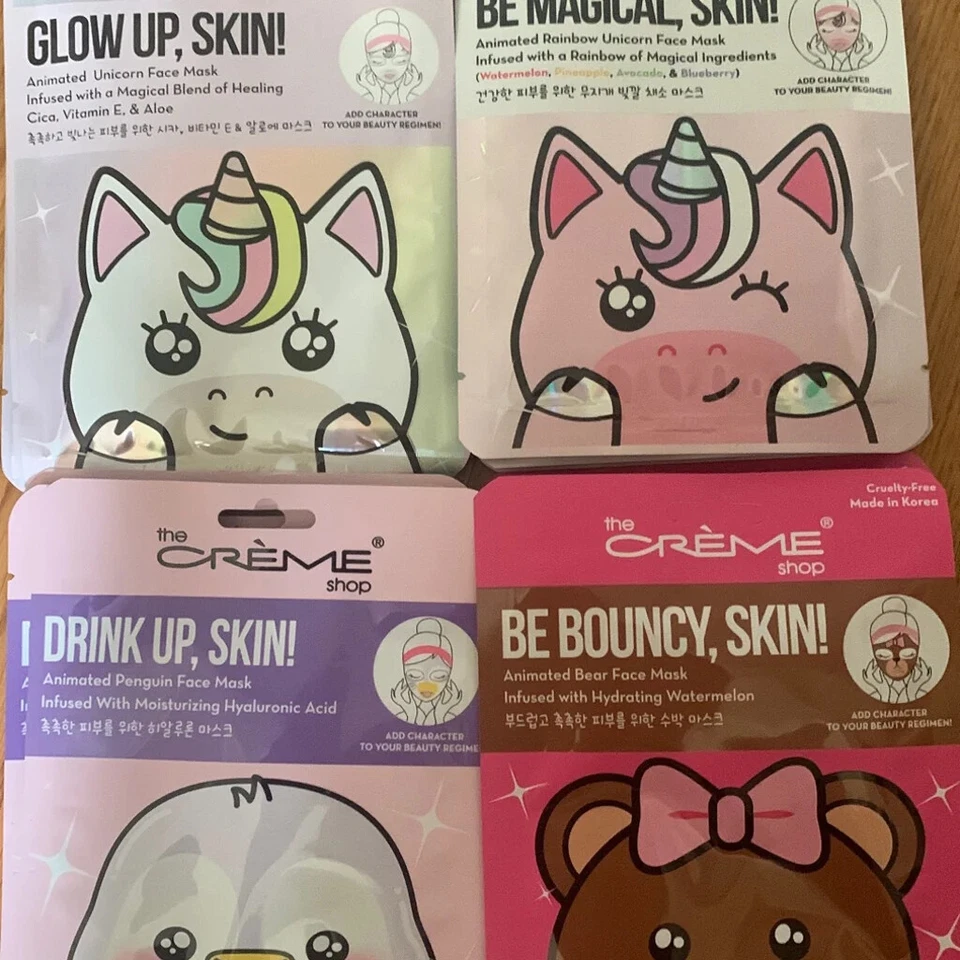 The Creme Shop K-pop Belleza Mujer Facial Hoja Máscaras Foto 2 de 4