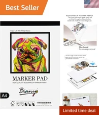 Professional Grade Marker Paper Pad | 100% Cotton | Ideal for Markers and Inks