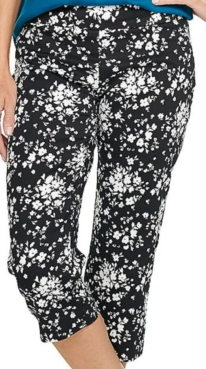 Croft and barrow shop pull on capris