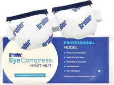 Bruder Moist Heat Eye Compress | Microwave Activated | Fast Acting and Effective