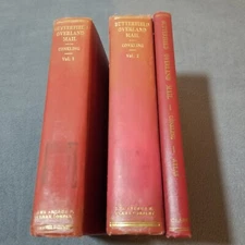 Butterfield Overland Mail 1857–1869 Conkling 3 Vol 1st Ed 1947 Ex-Library