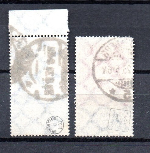 Germany 1922 old set children-help stamps (Michel 233/34) nice used (signed) - Picture 2 of 2