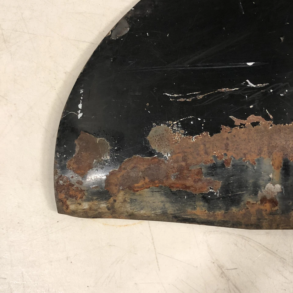 Cubierta de pala de rueda trasera derecha original Jaguar Mark VII sin recorte OEM Foto 2 de 4